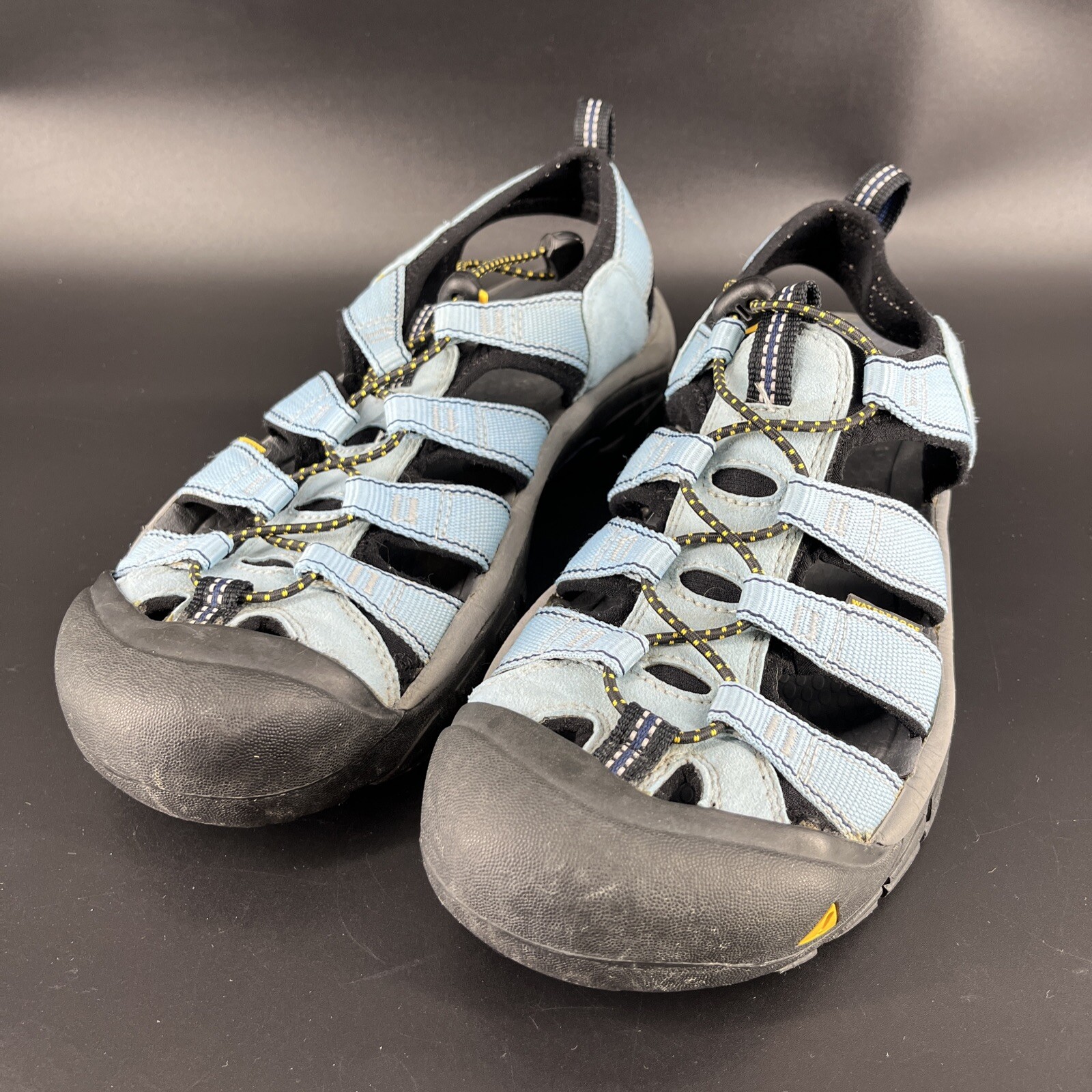 Sandali impermeabili Keen Newport scarpe da trekking sportive blu chiaro donna taglia 9 5