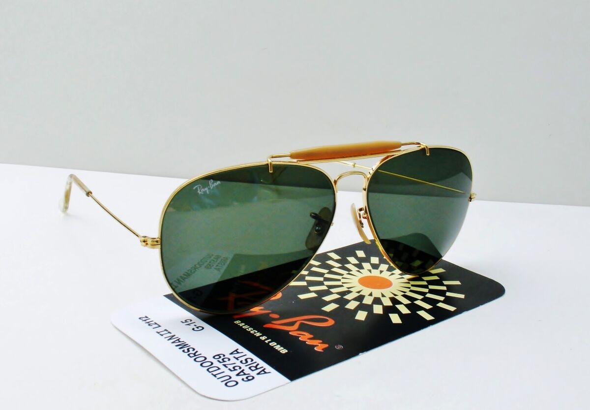 Vintage B&L Ray Ban USA Outdoorsman II 62-14 Gold Frame Vintage B&L Ray Ban USA Outdoorsman II 62-14 Gold Frame