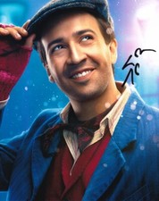 LIN MANUEL MIRANDA signed Autogramm 20x25cm MARY POPPINS in Person autograph COA