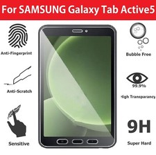 For Samsung Galaxy Tab Active 5 8" Screen Saver Tempered Glass Protector Cover