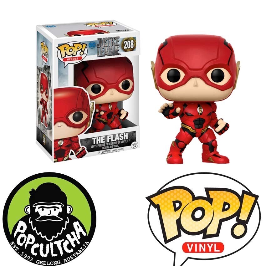Justice League (2017) - The Flash Pop! Vinyl Figure &Quot;New&Quot;