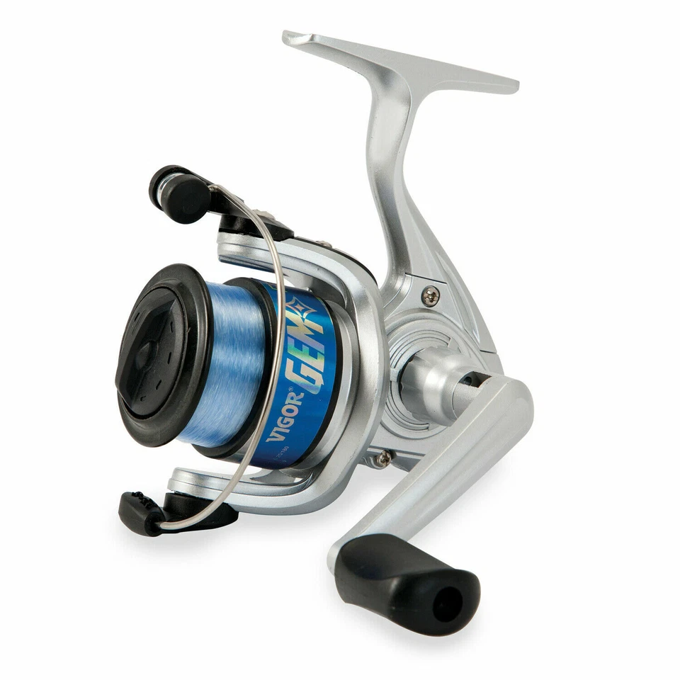 Lineaeffe Vigor GEM FD200 mit Schnur Spinnrolle Angelrolle Spinnen Forelle