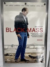 Black Mass Advance Movie Poster 27x40 Johnny Depp