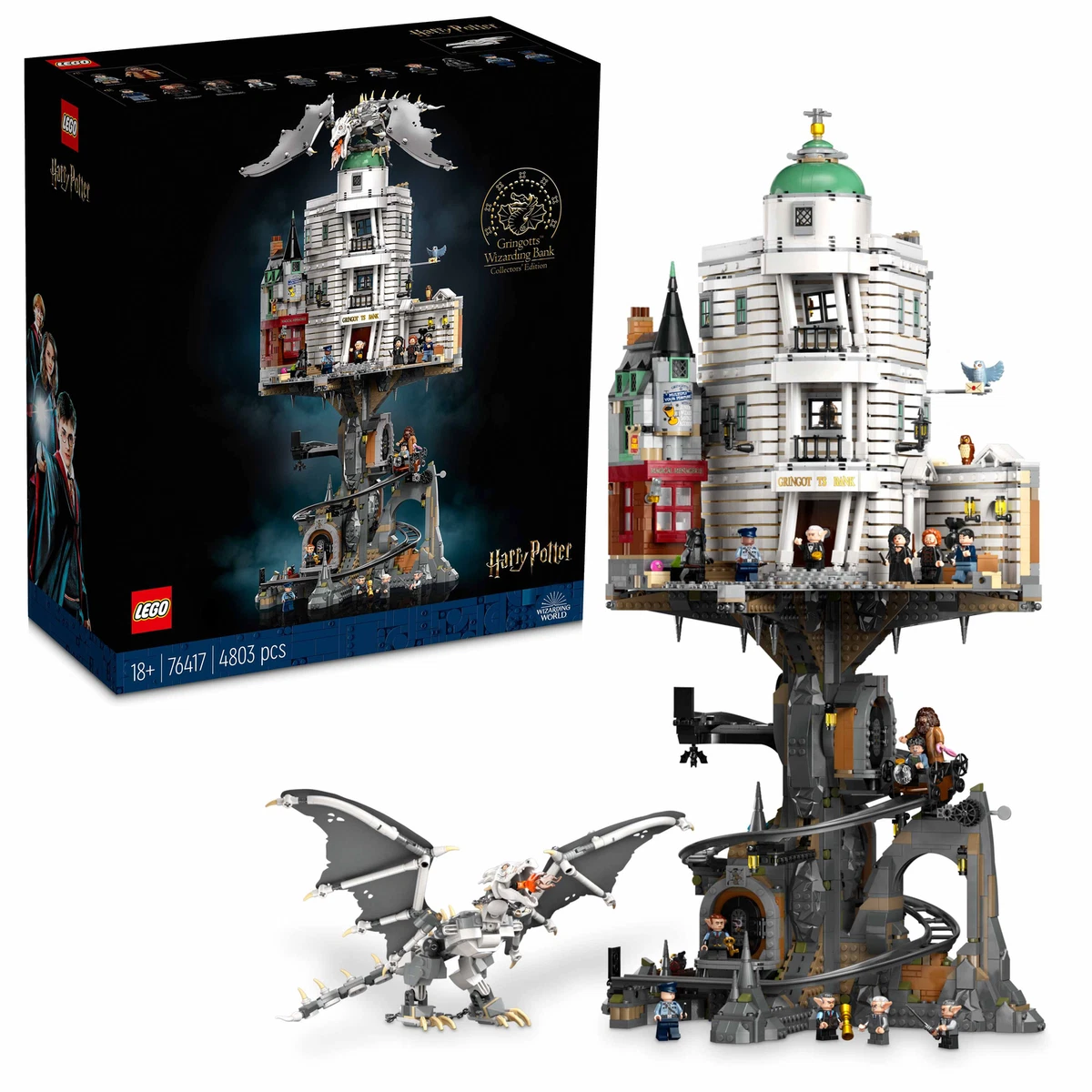 LEGO® Harry Potter 76417 Gringotts™ Zaubererbank – Sammleredition EXKLUSIV! EOL!