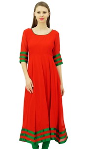long anarkali kurtas