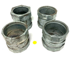 UNBRANDED COMPRESSION COUPLING SIZE 3" OD 4" HEIGHT 3-7/8" LOT OF 4
