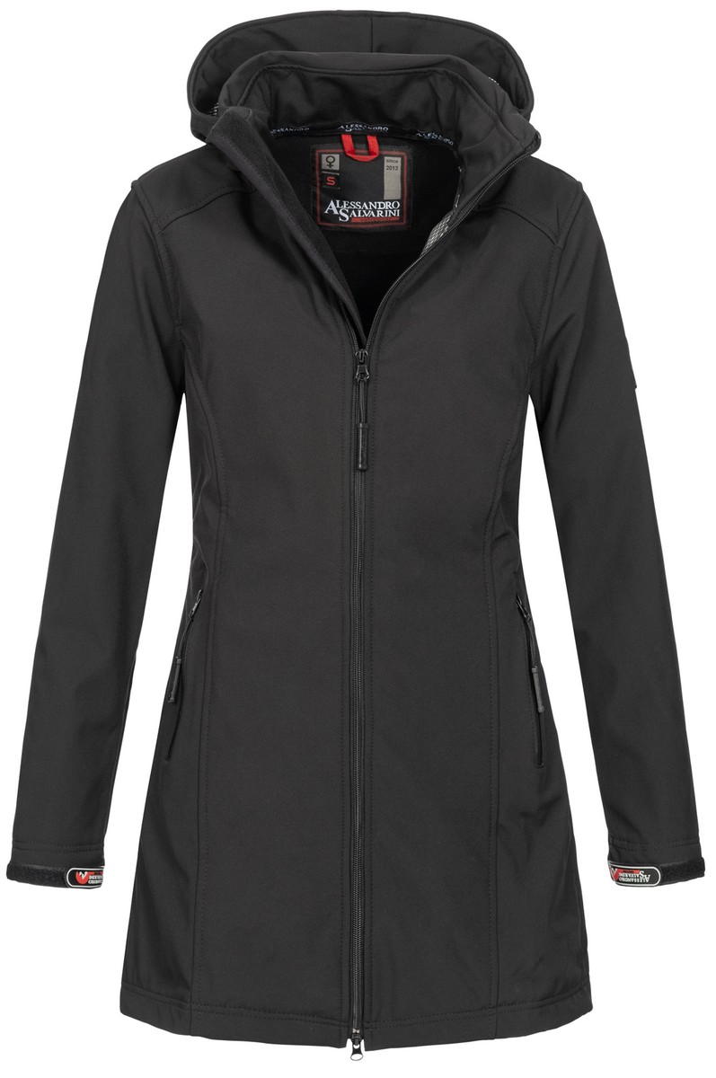 Salvarini Damen Softshell Funktions Outdoor Jacke Sport lang