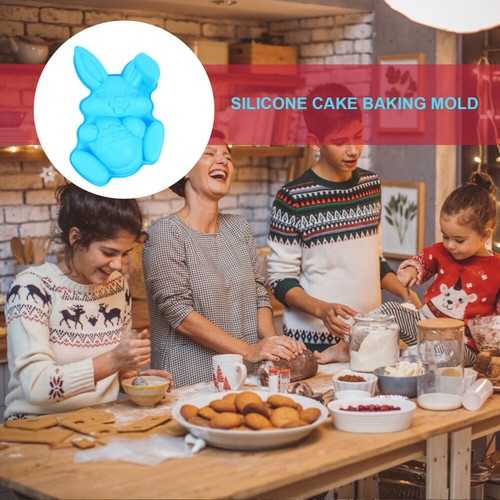 Silikon-Backform, Ostereier, Hase, Backform, Kuchenform für Café, Bäckerei - Bild 2 von 12