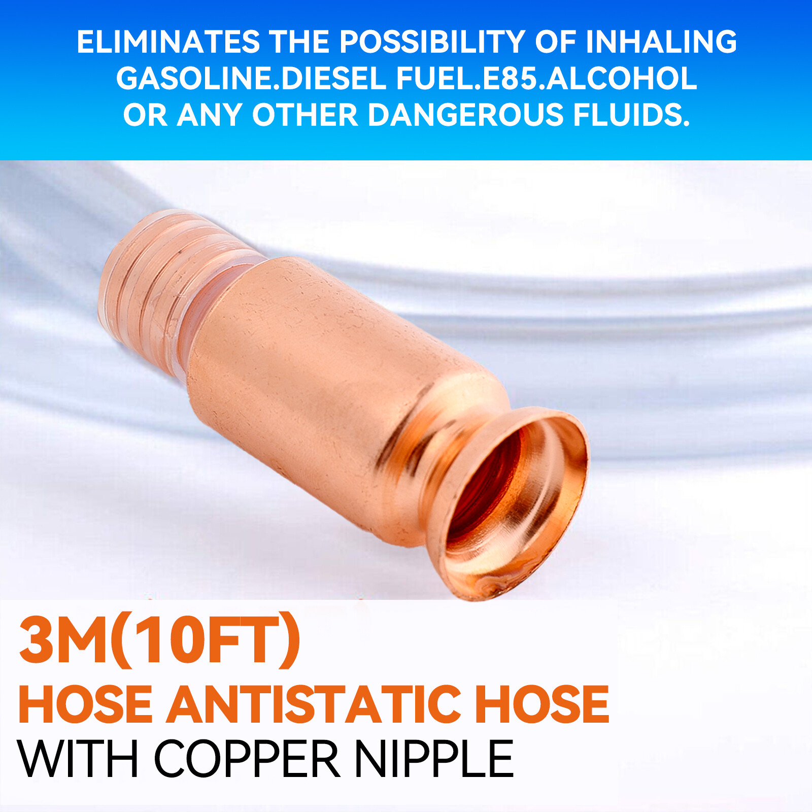 3M/SELF PRIMING LIQUID TRANSFER SIPHON PUMP WATER FUEL DIESEL JIGGLE