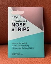 Spalife Hydrocolloid Nose Strips Absorbs Pore Dirt Oil 6 Strips