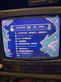 Famicom Game NES Big TV cartridge 42in1 No repeat (IC Chips)