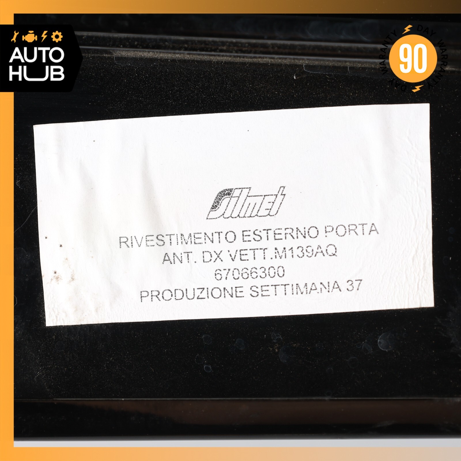 Maserati Quattroporte M139 Exterior B-Pillar Moulding Trim Front Right Side OEM