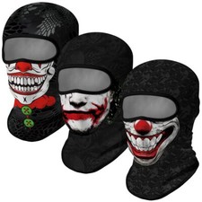 3PCS Balaclava Ski Mask Motorcycle Full Face Mask Outdoor Tactical Hood Headw...