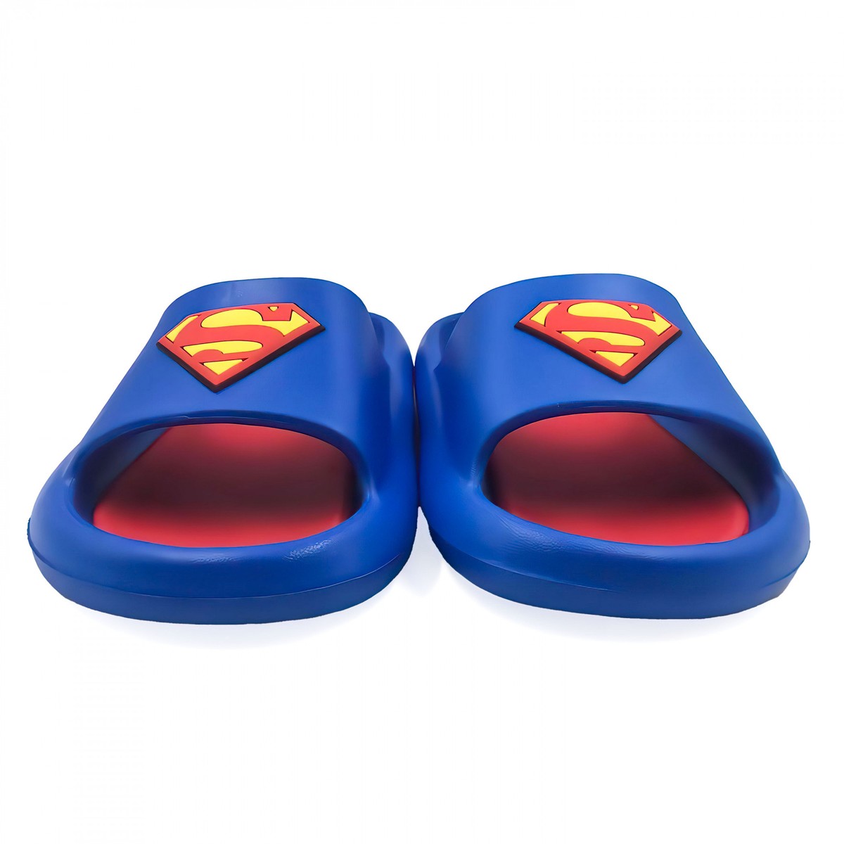 Superman Men\'s Graphic Flip Flops Thong Sandals Slides Small 7/8 Multi-Color Men main image 4