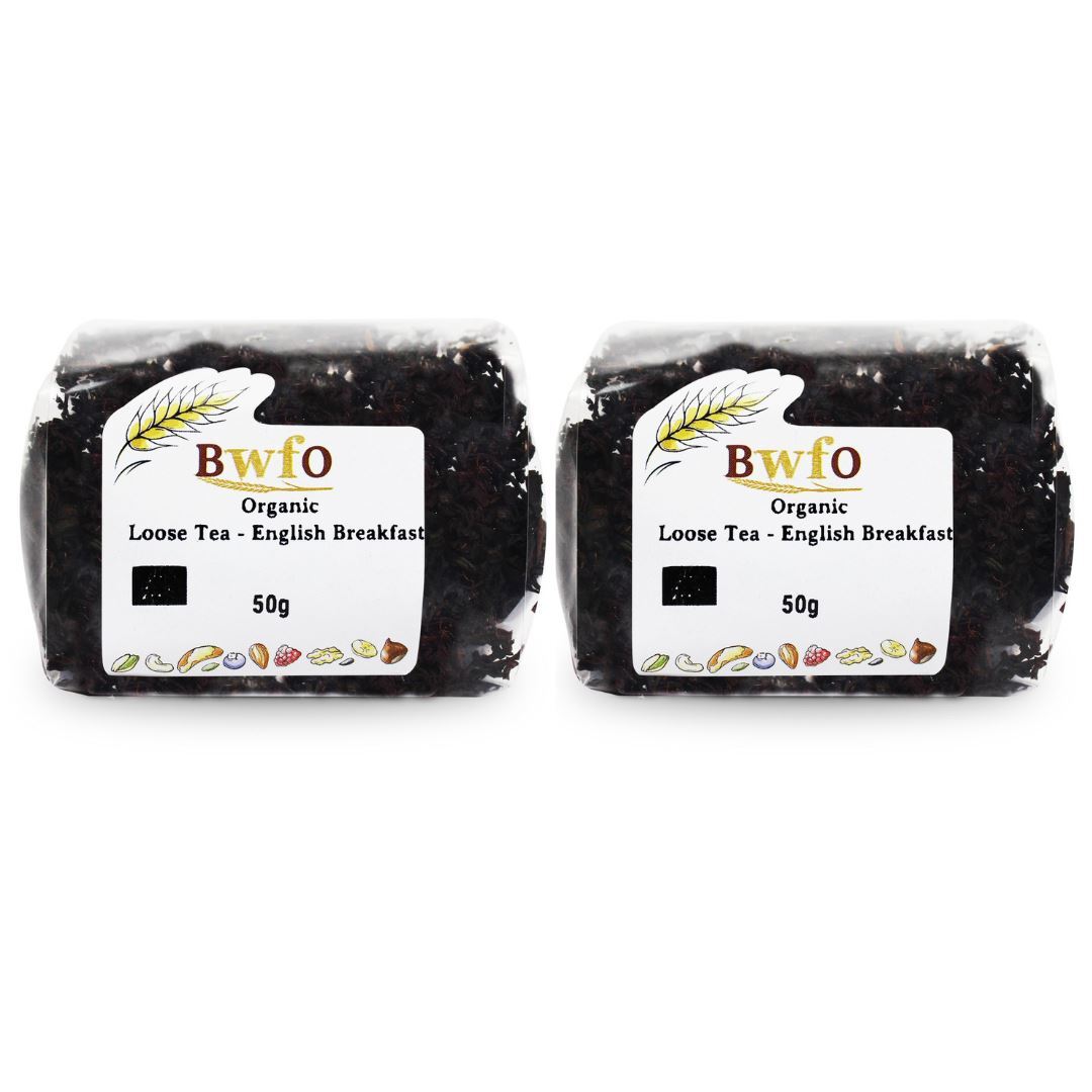 Loose Tea - Organic English Breakfast 100g | BWFO | Free UK Mainland P&P