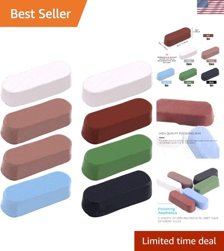 Versatile 8-Pc Polishing Set for Jewelry & Metal Surfaces - High-Quality Finish