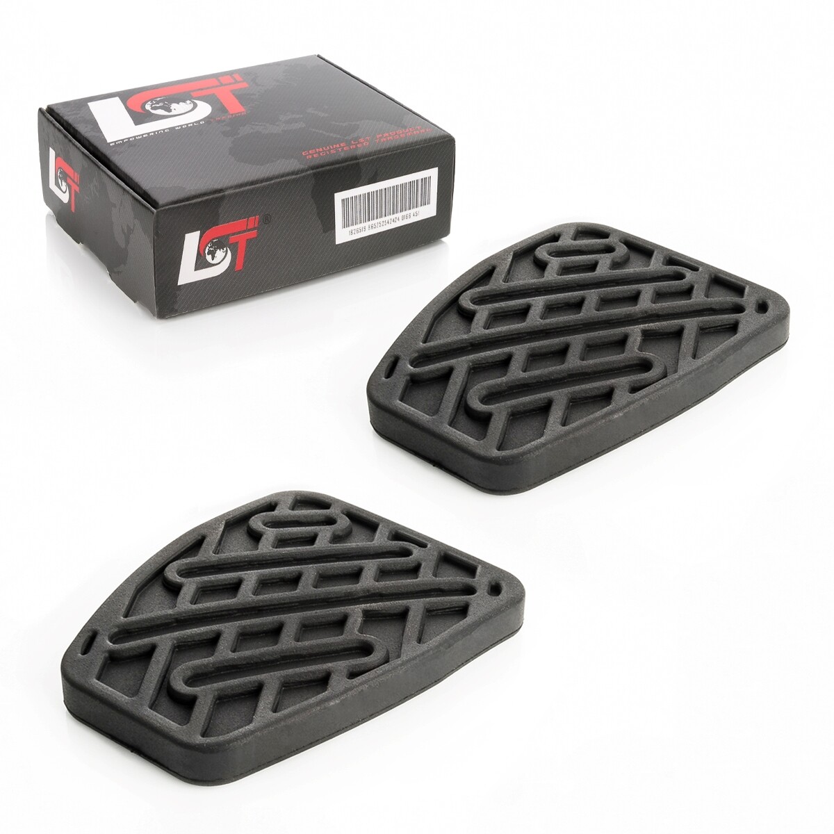 2x Pedal Clutch Brake Rubber for NISSAN QASHQAI +2 l J10