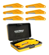 Music Nomad Diamond Coated Nut Files - 6pc Set for Electric - Light Strings