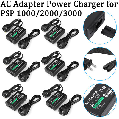 AC Adapter Home Wall Charger Power Supply For Sony PSP 1000 2000 3000 Lot