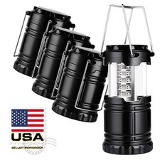 2 - 4PC Collapsible LED Lanterns Tac Light Emergency Outdoor Hiking Camping Lamp