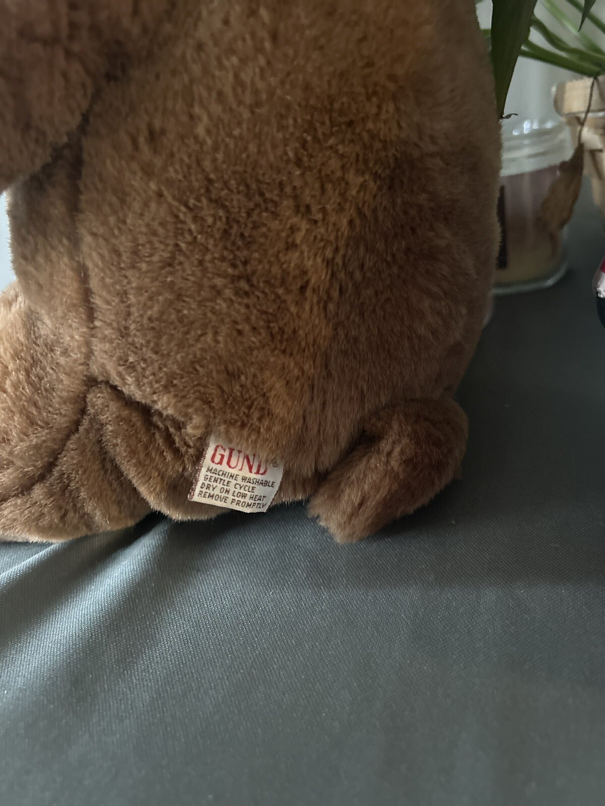 Vintage 1983 Gund Teddy Bear Plush 14in