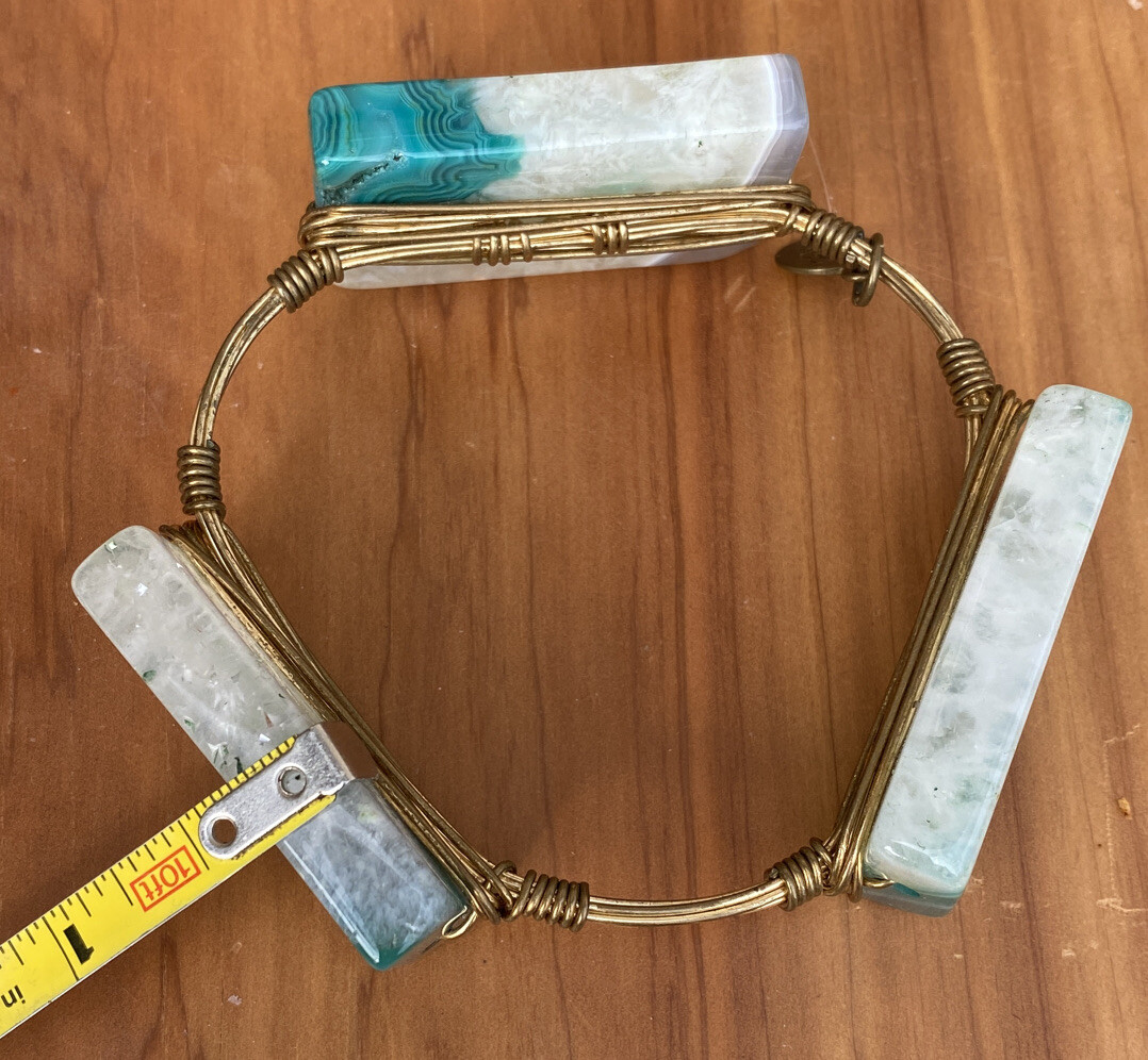 Gorgeous Statement Bourbon Boweties Chunky Agate … - image 4