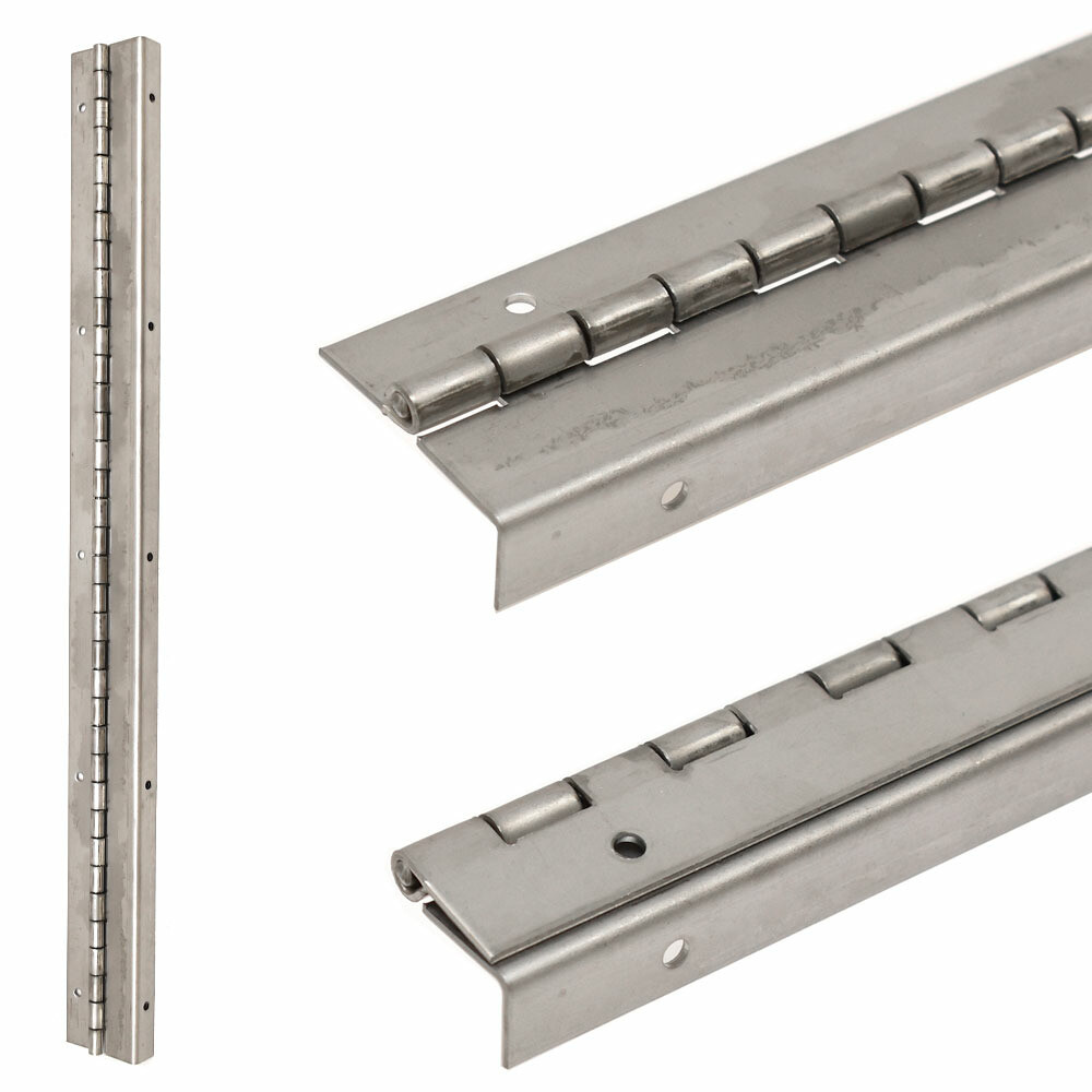 Boat Single Offset Hinge | 1 1/2 x 18 Inch 14 Gauge Stainless Steel