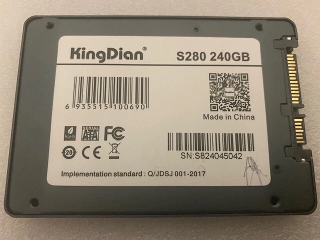 KingDian S280 240GB SSD SSD SATA-III Solid State Drive - Image 2 of 2