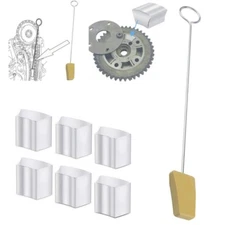 6pcs Cam Phaser Lock Out Kit & Timing Chain Locking Wedge Tool For Ford 4.6/5.4L