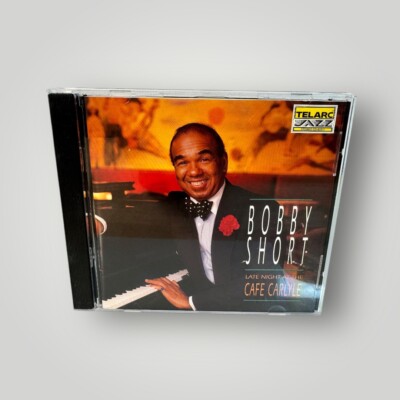 BOBBY SHORT - Late Night at the Cafe Carlyle Telarc Jazz CD 1992