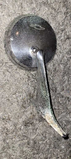 1966 1967 68 CHEVROLET DOOR REAR VIEW MIRROR CHEVELLE CAMARO NOVA IMPALA X20 - Image 2 of 4