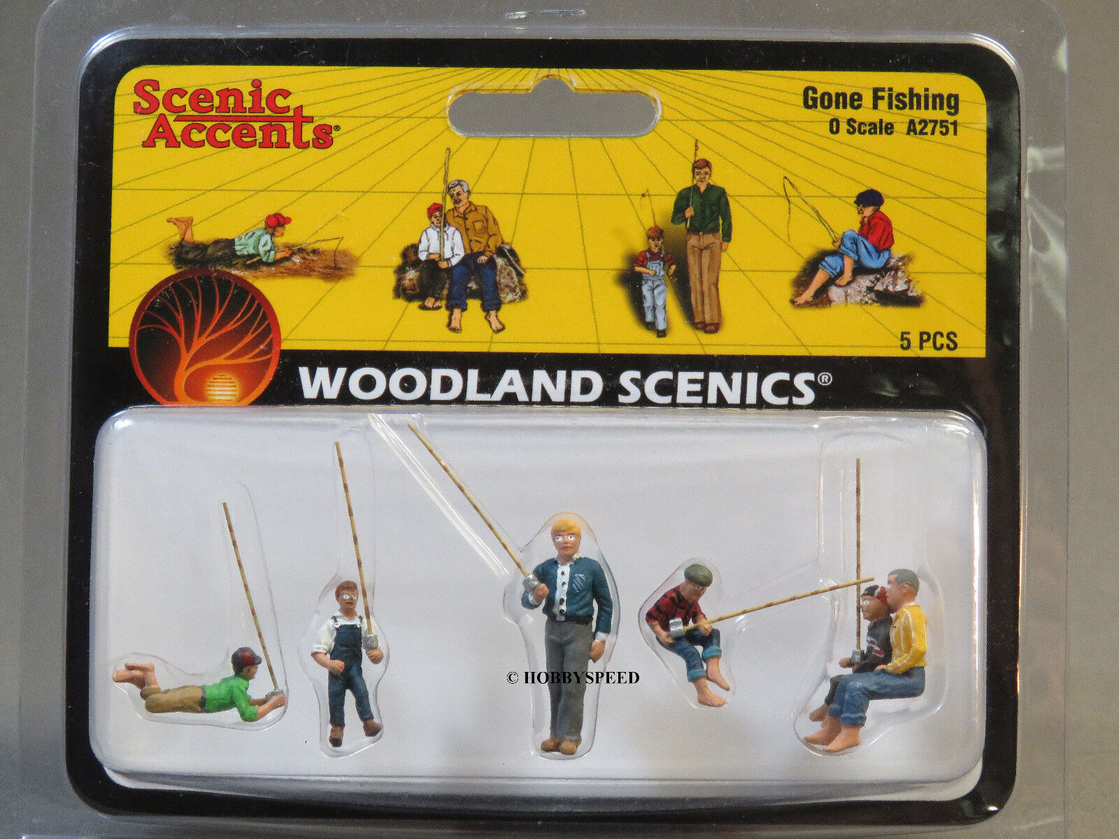 Woodland Scenics Woo O Gone Fishing A2751 Wooa2751 for sale online 