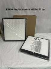 EJ120 Replacement HEPA Filters, Compatible with EJ Air Purifier H13 Grade True