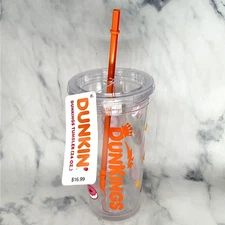Dunkin’ 2025 DunKings Acrylic Tumbler Cup 24oz *FREE SURPRISE GIFT W/PURCHASE**