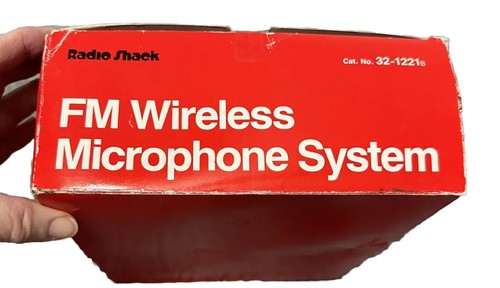 Wireless Microphone Transmitter & Receiver System W/Box Realistic 49-MHz FM CRV - Picture 5 of 9
