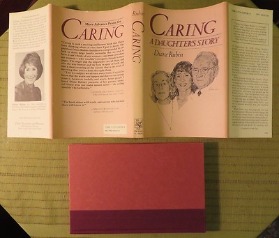 1982 CARING A Daughters Story by DIANE RUBIN Hardcover Book