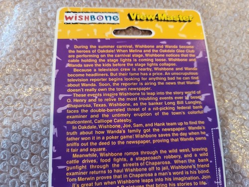 Sealed Wishbone the Talking Jack Russell Terrier TV Show view-master Reels Pack - Picture 4 of 6