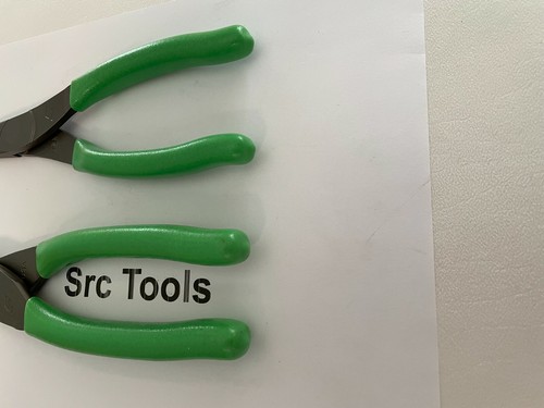 Snap-On Tools USA NEW 2pc GREEN Soft Grip Cutter & Needle Nose Plier Lot Set - Picture 8 of 8