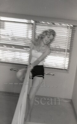 1950s Ron Vogel Negative-sexy blonde pinup girl Lynn Davis-cheesecake v213907