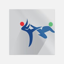 Karate Sport Silhouette Stylish Vinyl Sticker Decal