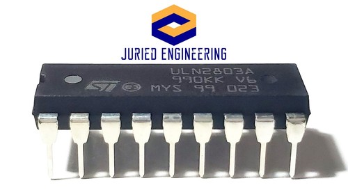 10PCS STMicroelectronics ULN2803A ULN2803 Darlington Transistor Array NPN DIP-18 - Picture 3 of 12