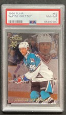 1996 Flair WAYNE GRETZKY #59 PSA 8 NM/MT Freshly Graded ENN Cards