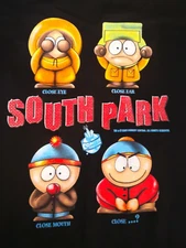 SOUTH PARK 2001 Comedy Central Vintage Men’s T-Shirt VN2449