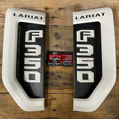 OEM 17 Ford Super Duty Painted to Match Fender Vent - F350 Lariat  