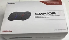 New Sena SMH10R Low Profile Motorcycle Bluetooth Headset & Intercom
