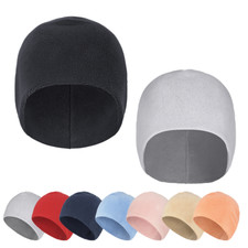 Winter Warm Skull Cap Soft Fleece Beanie Hat Thick Windproof Skiing Cycling Cap