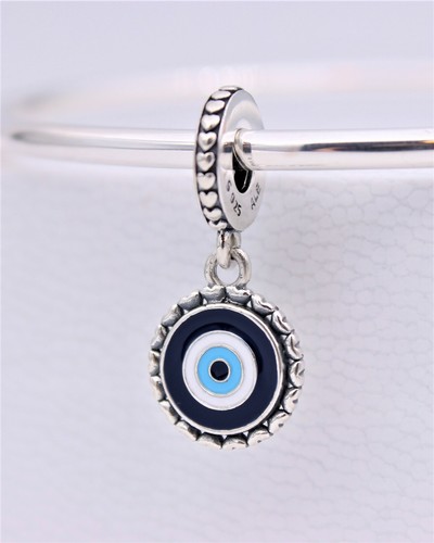 Authentic PANDORA Turkish Evil Eye Blue 