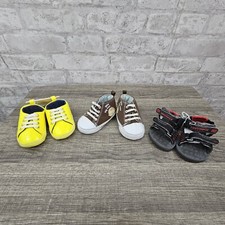 Lot of 3 infant boy shoes size 3-12 months