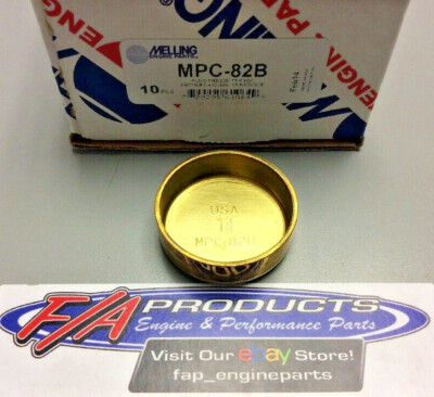 Melling MPC-82B Brass 1-3/4'' Expansion Plugs Deep Cup Engine Freeze Out Plugs