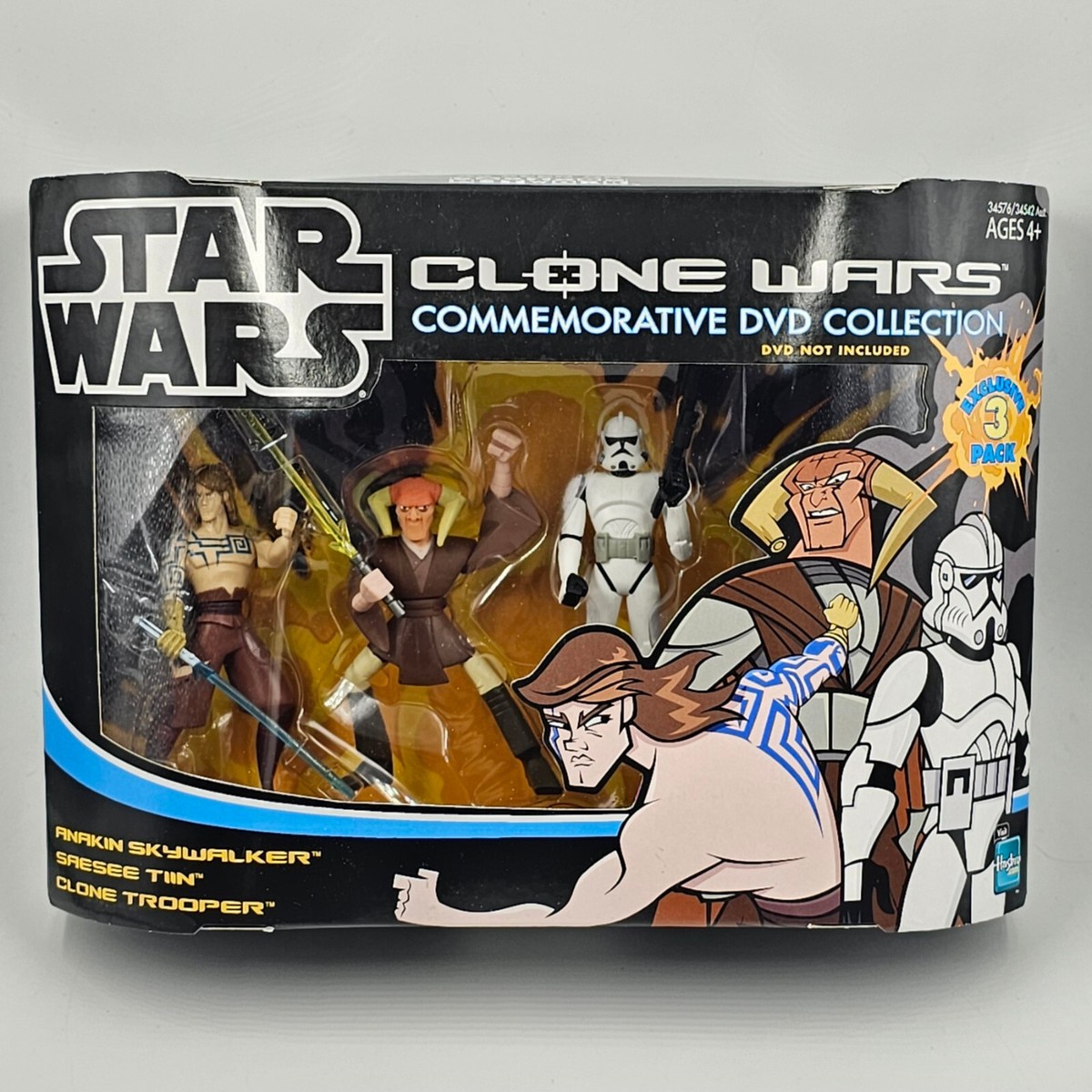 Star Wars Clone Wars 2005 Commemorative DVD Collection 3 Pack Set